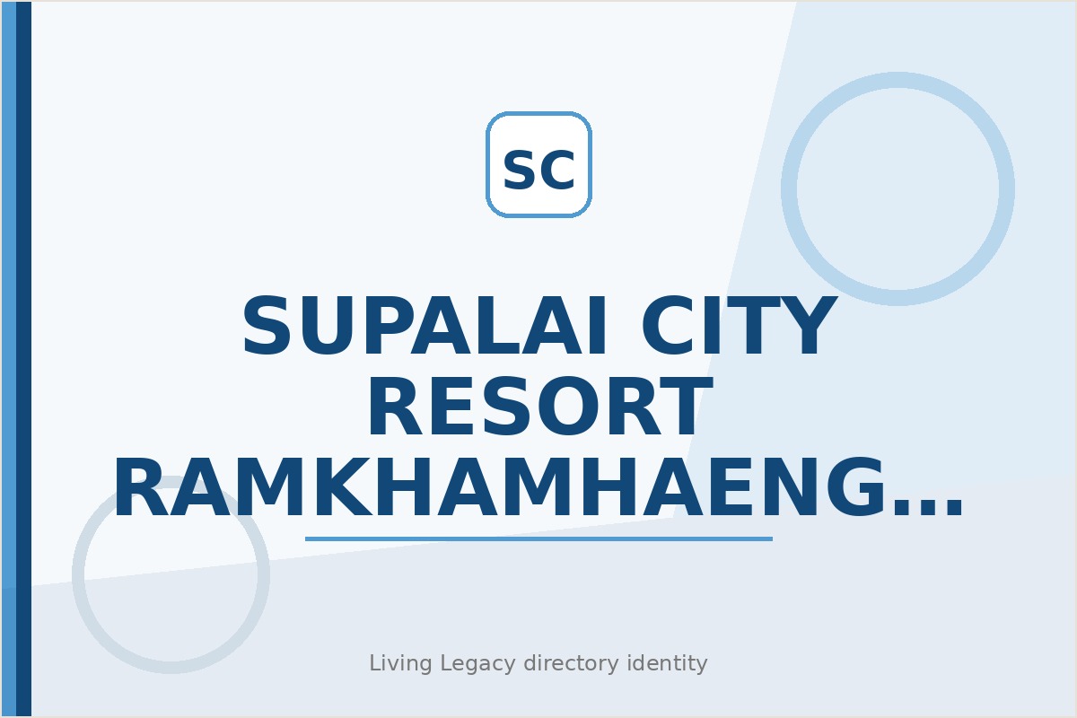 Supalai City Resort Ramkhamhaeng Condominium project