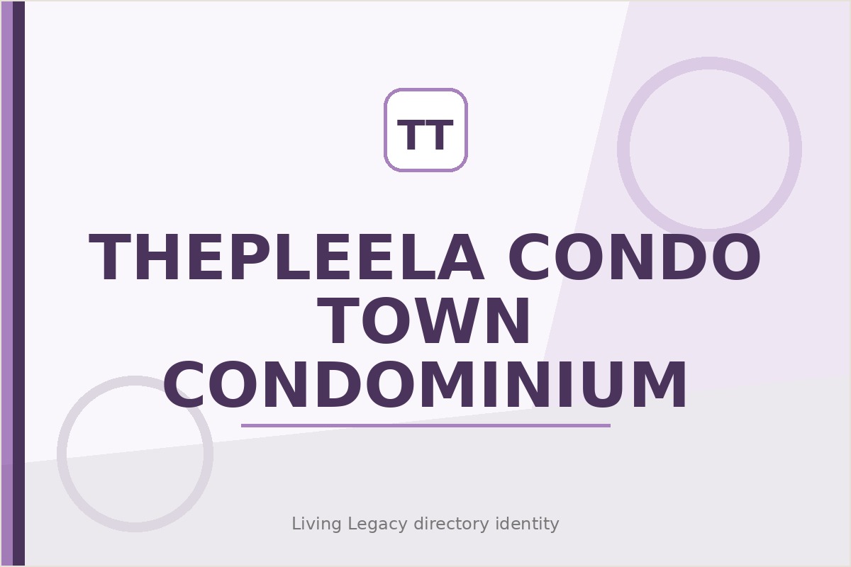Thepleela Condo Town Condominium project