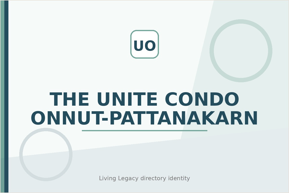 The Unite Condo Onnut-Pattanakarn project