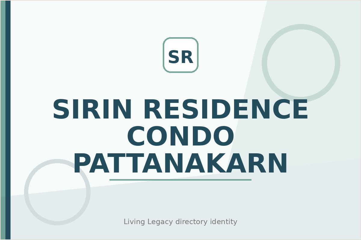 Sirin Residence Condo Pattanakarn project