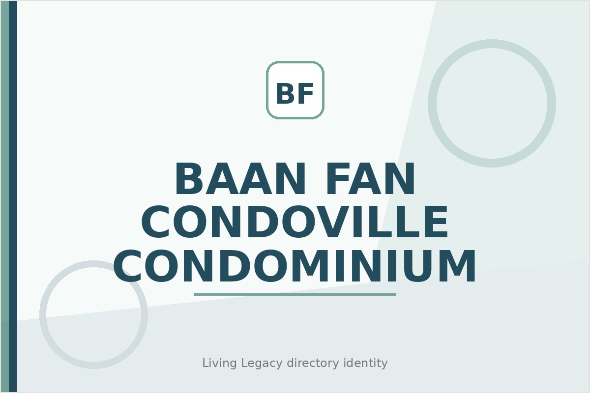 Baan Fan Condoville Condominium project