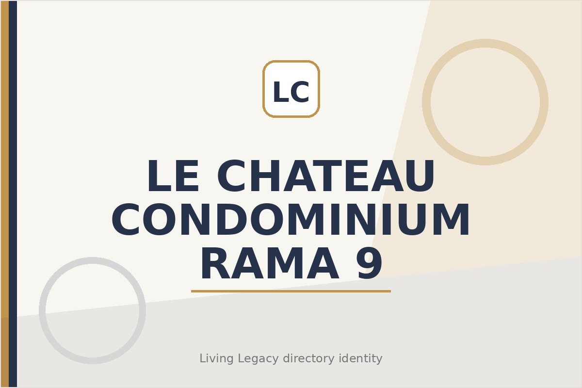 Le Chateau Condominium Rama 9 project