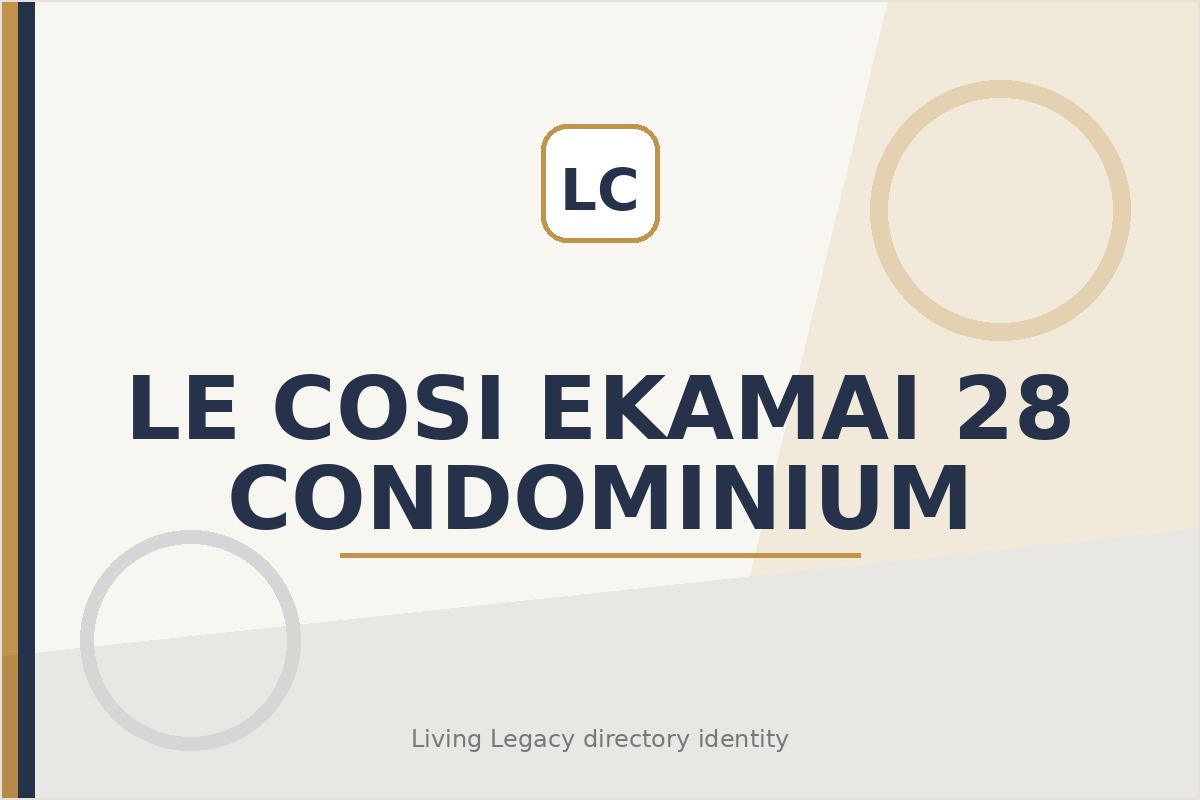 Le Cosi Ekamai 28 Condominium project