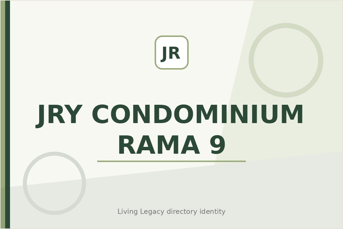 JRY Condominium Rama 9 project