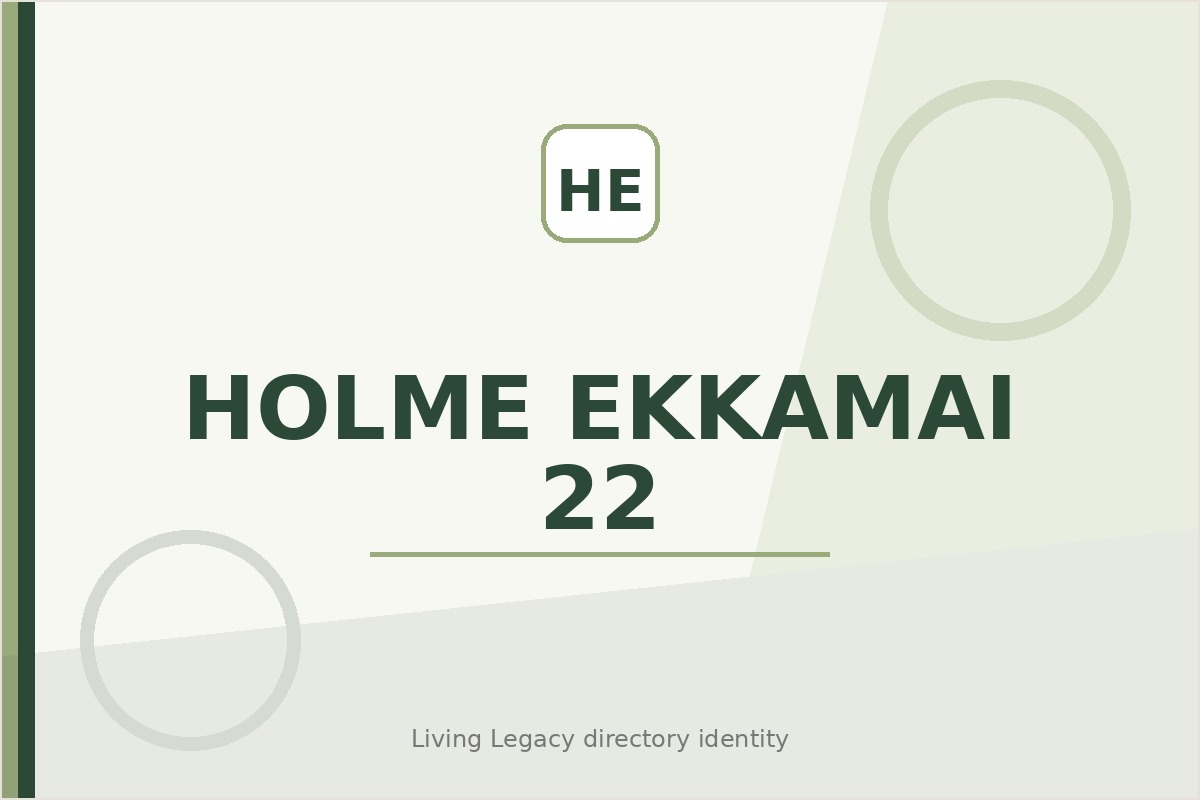 Holme Ekkamai 22 project