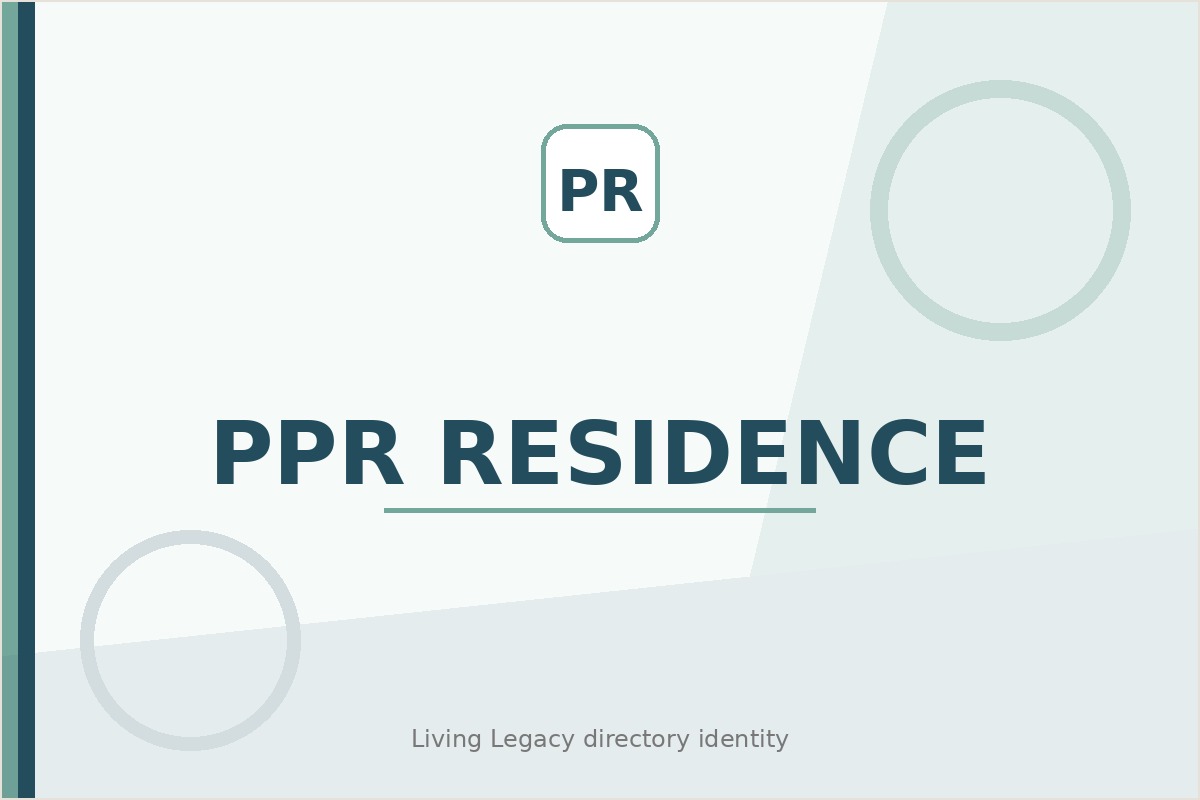 PPR Residence project