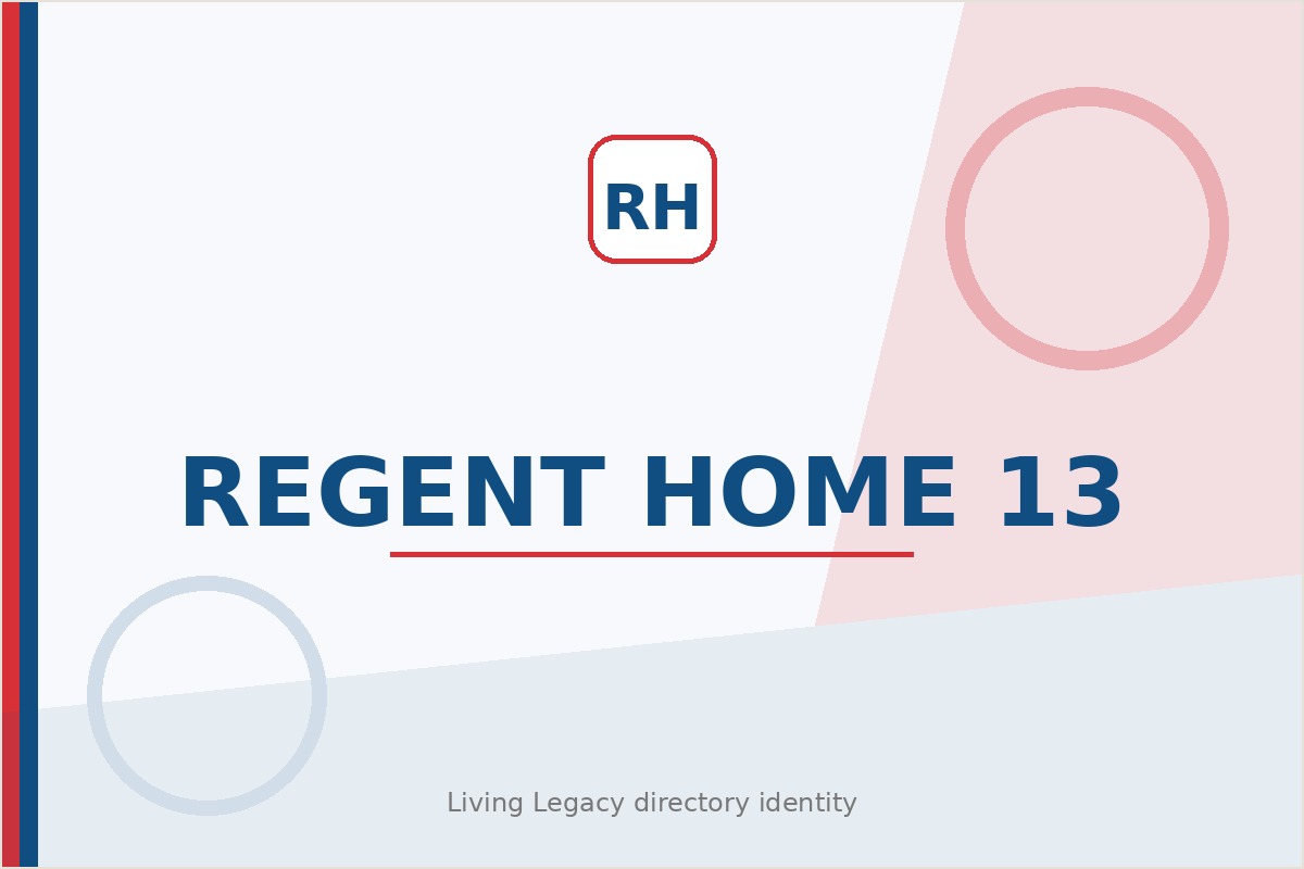 Regent Home 13 project