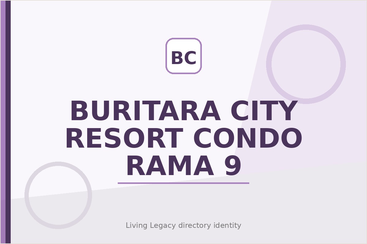 Buritara City Resort Condo Rama 9 project