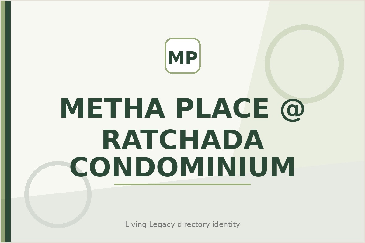 Metha Place @ Ratchada Condominium project