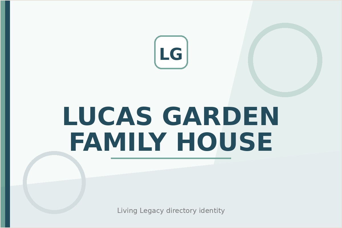 Lucas Garden - Family House project