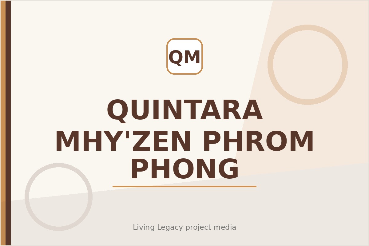 QUINTARA MHy'ZEN PHROM PHONG project