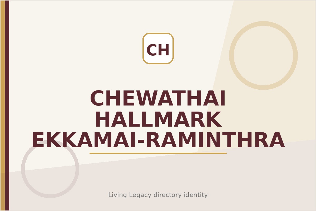Chewathai Hallmark Ekkamai-Raminthra project