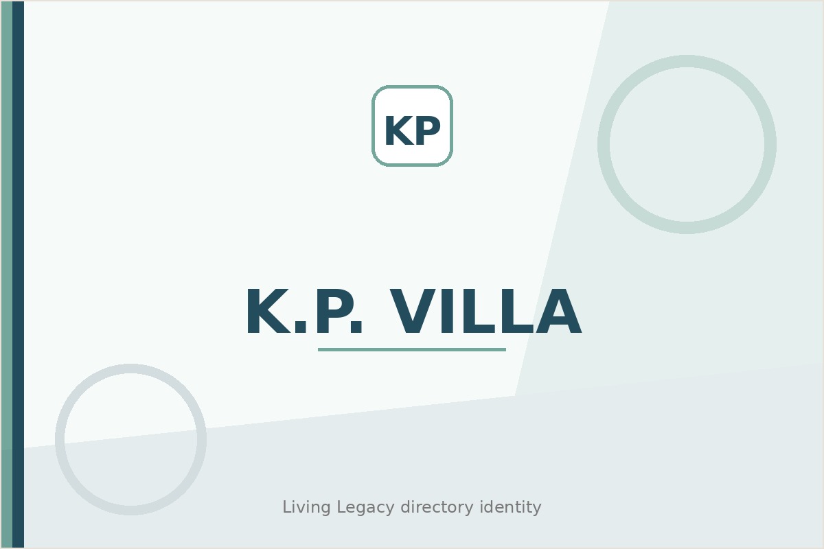 K.P. Villa project