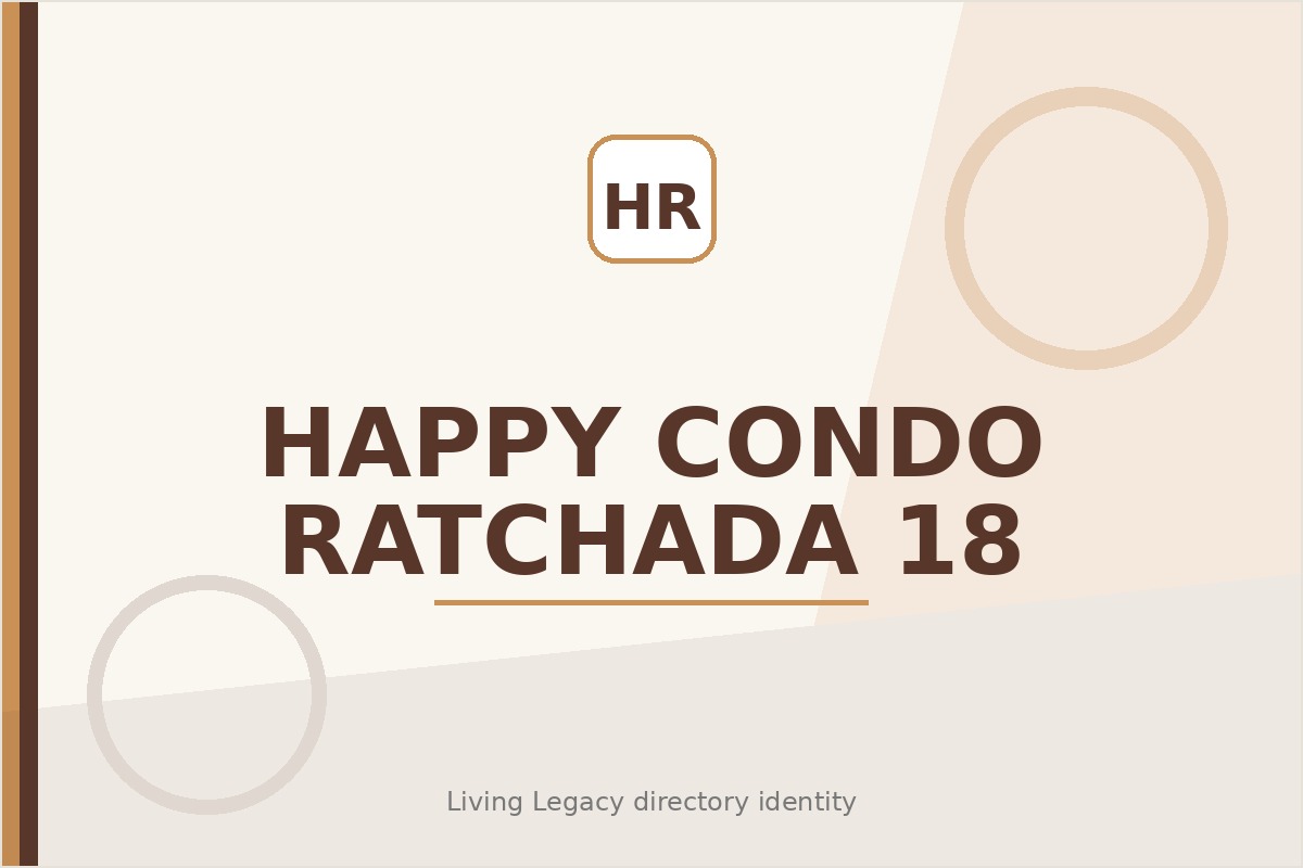 Happy Condo Ratchada 18 project