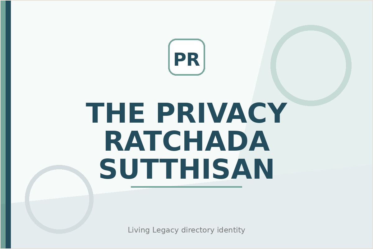 The Privacy Ratchada Sutthisan project